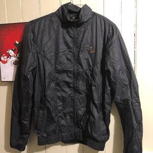Black OvO Windbreaker